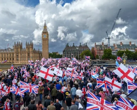 Exiting the United Kingdom Tommy Robinson Rally: A Concerning Realisation