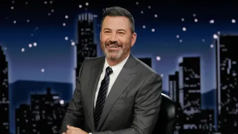TV personality Jimmy Kimmel for now removed from broadcast over controversial comments concerning conservative figure Charlie Kirk