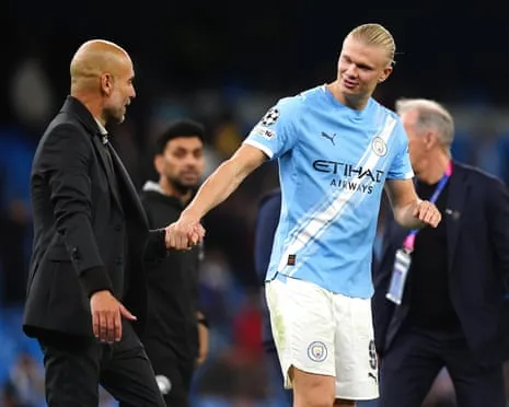 Erling Haaland Becomes Part of Exclusive UCL Half-Century Group, Praised by Guardiola as Ronaldo and Lionel Messi's Peer
