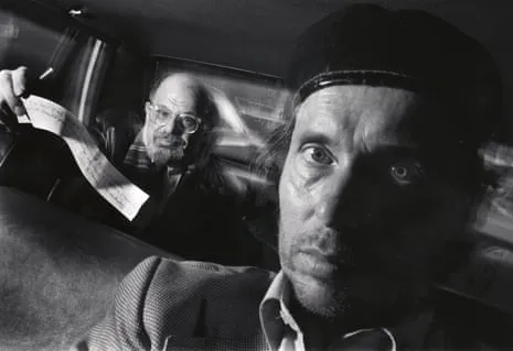 Allen Ginsberg Inside of My Own Taxi: Ryan Weideman’s Unforgettable Photograph