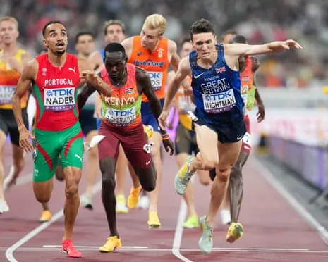 Great Britain's Jake Wightman Denied Gold as Portuguese Isaac Nader Wins Surprise 1500m Victory