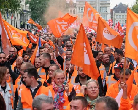 Countrywide Protest Action Sees Hundreds of Thousands Protesting In France